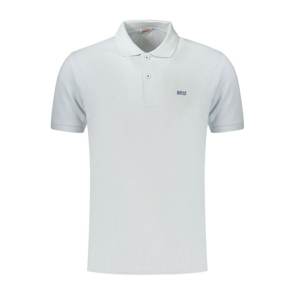 Rifle Blue Cotton Polo Men's Shirt